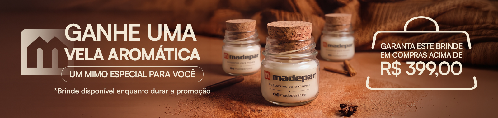 Banner Vela Aromática