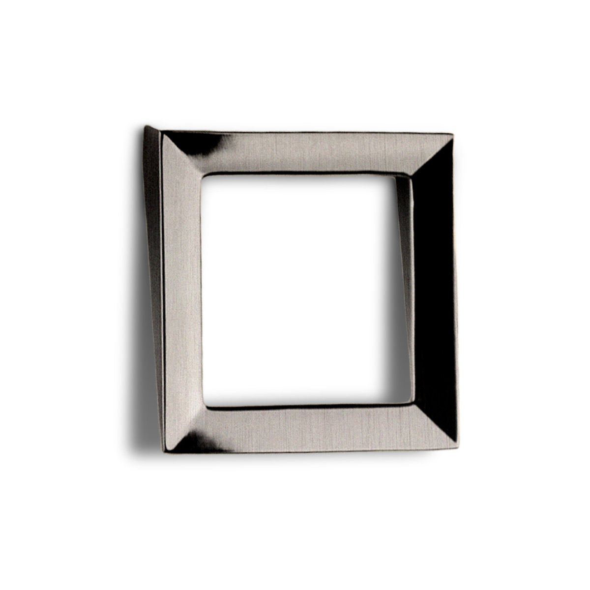 PUXADOR DHARMA 48MM NÍQUEL ESCOVADO C/VERNIZ