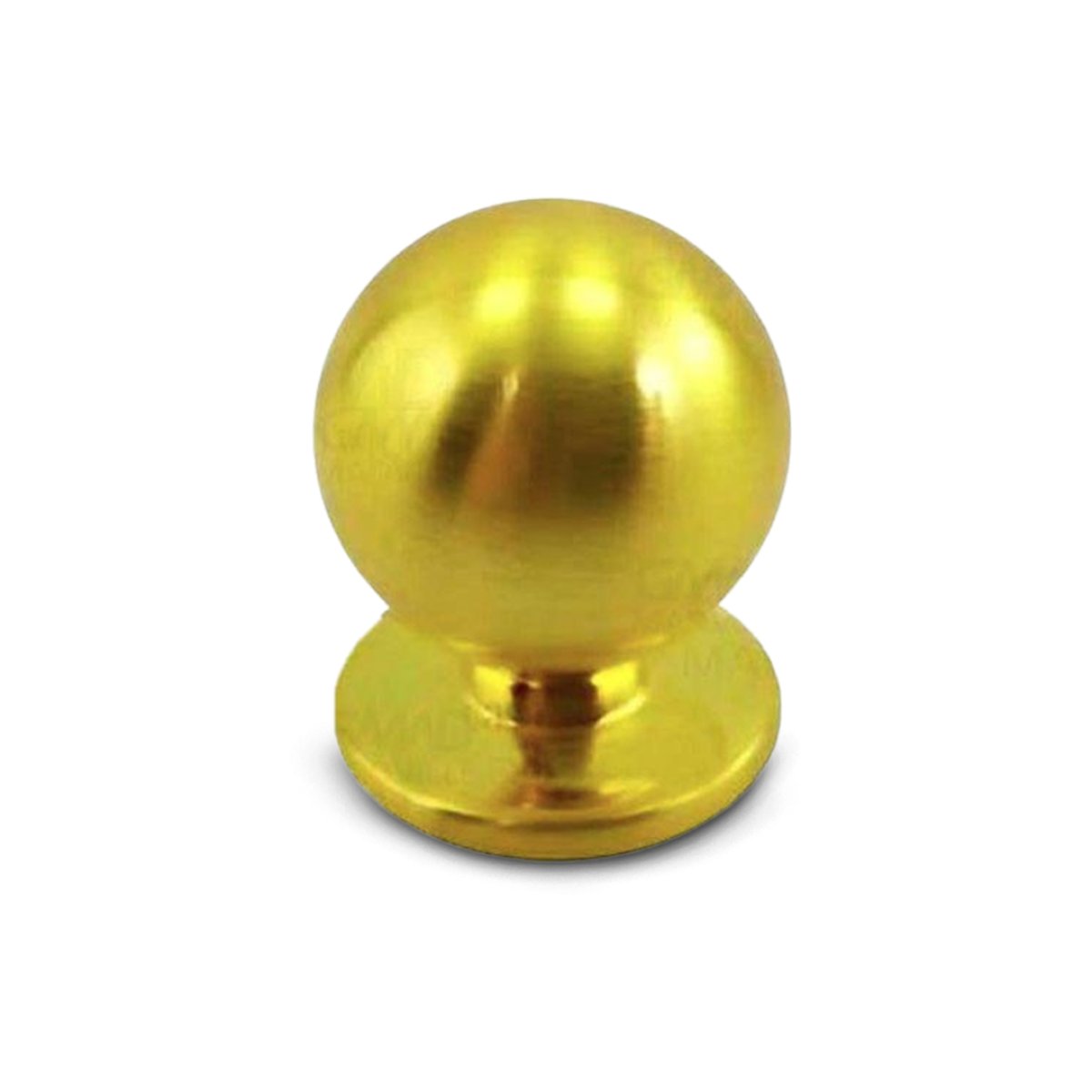 PUXADOR BOLA 25MM DOURADO ESCOVADO