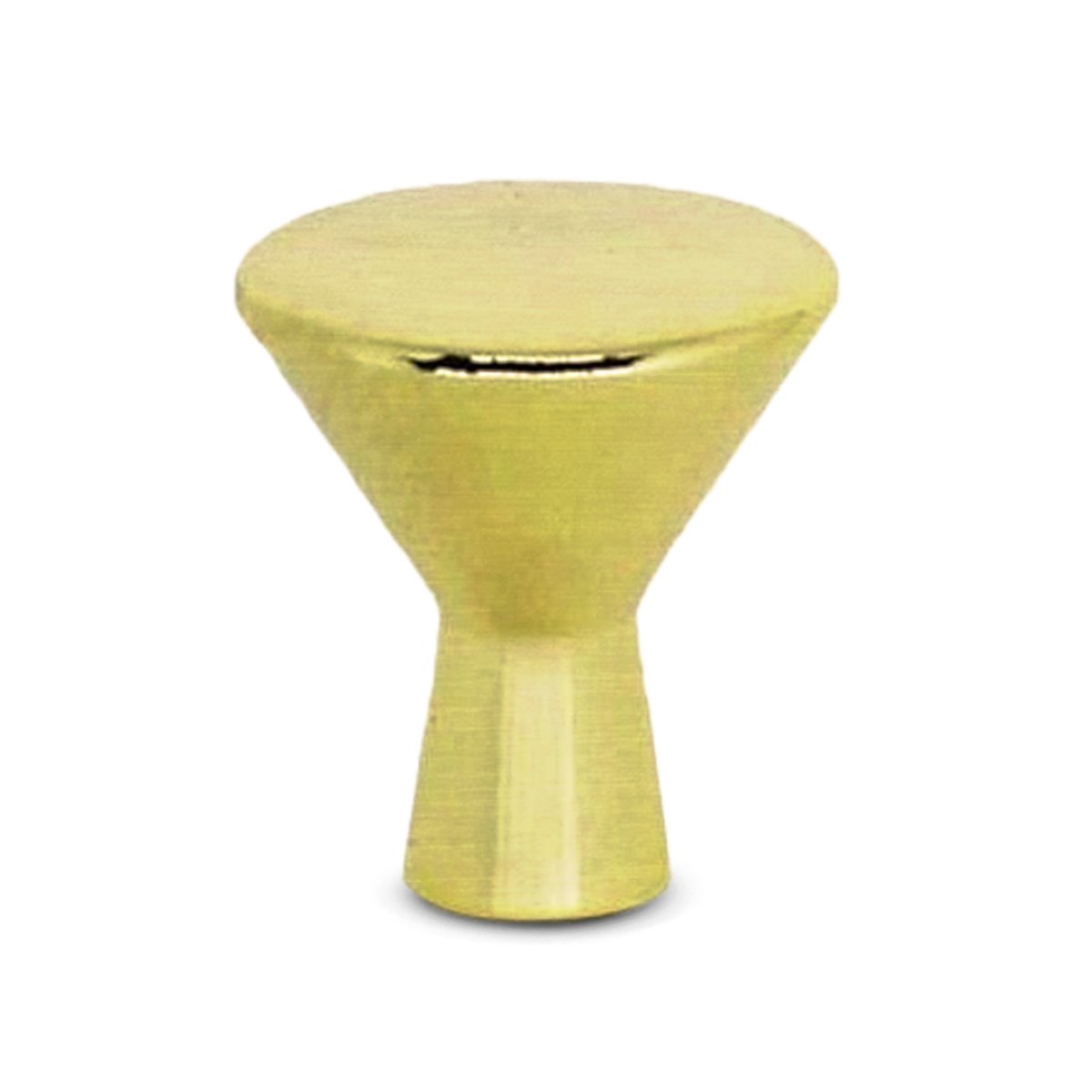 PUXADOR CONE 24MM DOURADO ESCOVADO