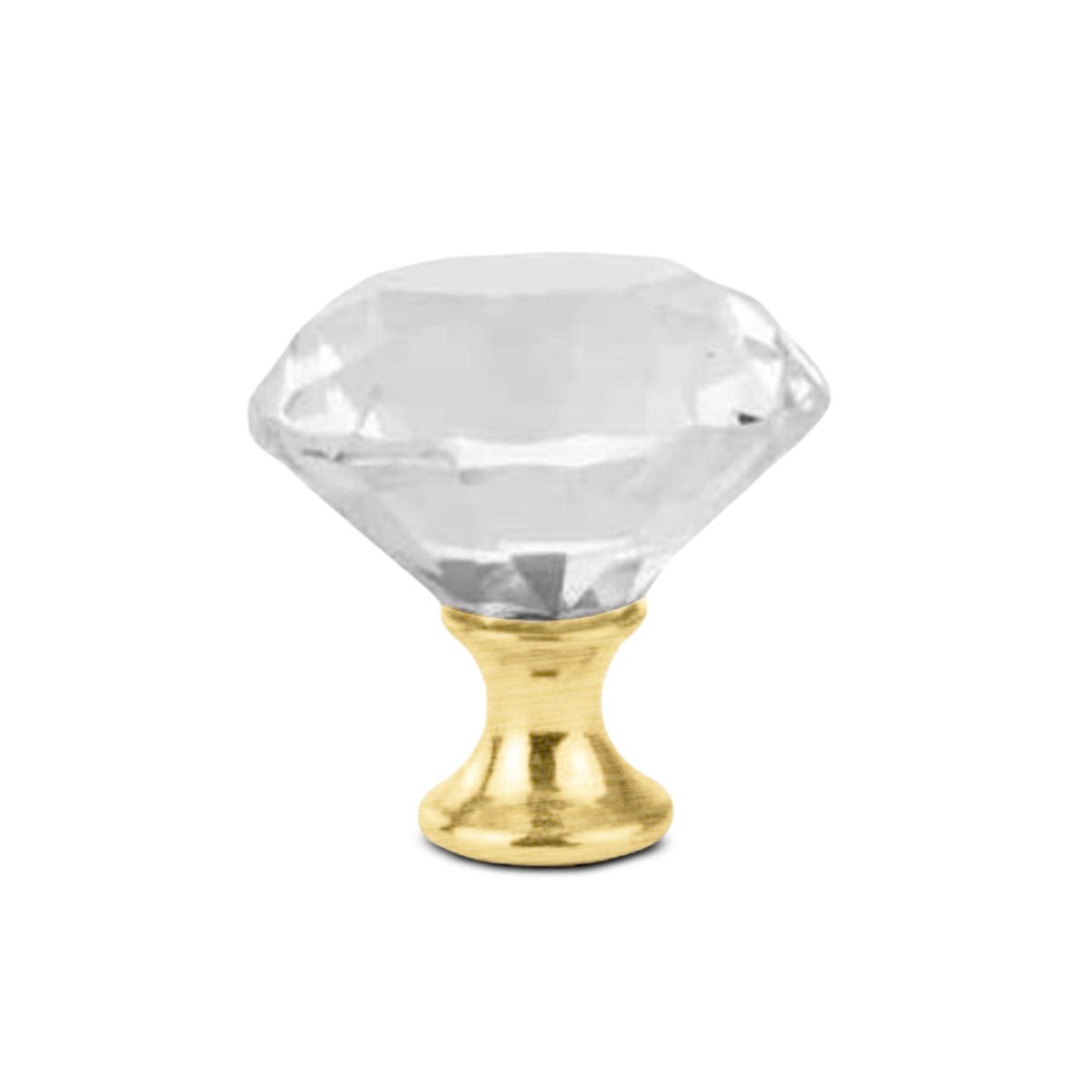 PUXADOR TULIPA 20MM DOURADO ESCOVADO