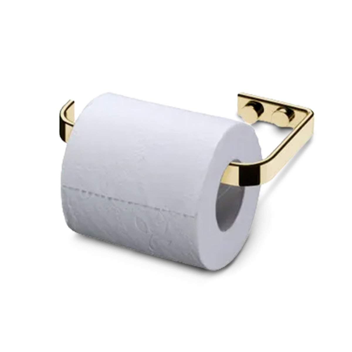 PORTA PAPEL HIGIENICO RETA DOURADO 2300DD