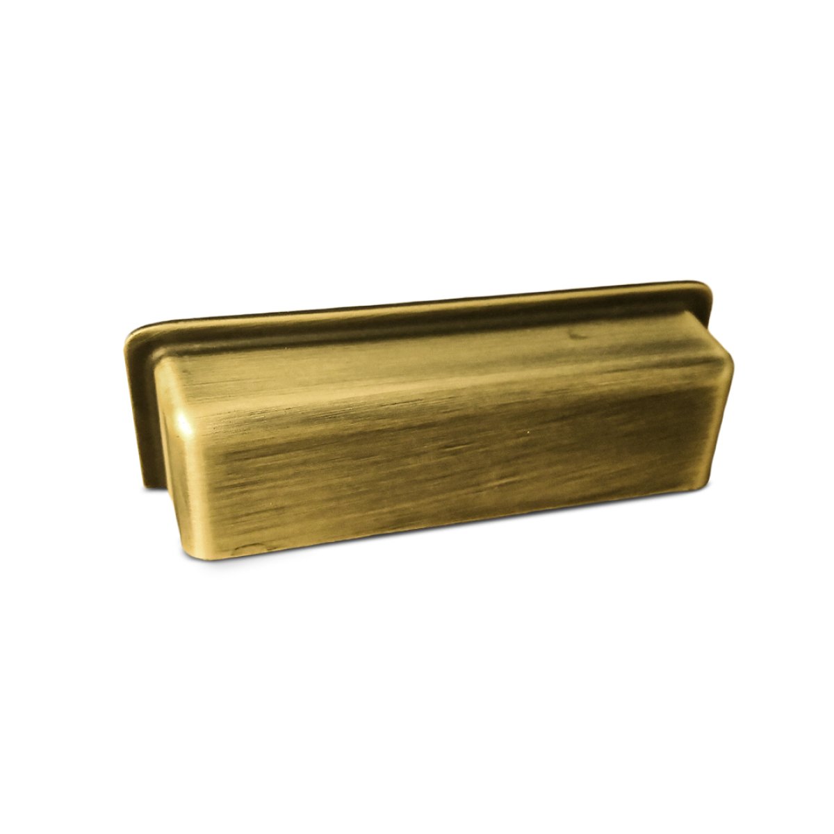 PUXADOR EDEN 1791 64MM OURO VELHO ESCOVADO FOSCO