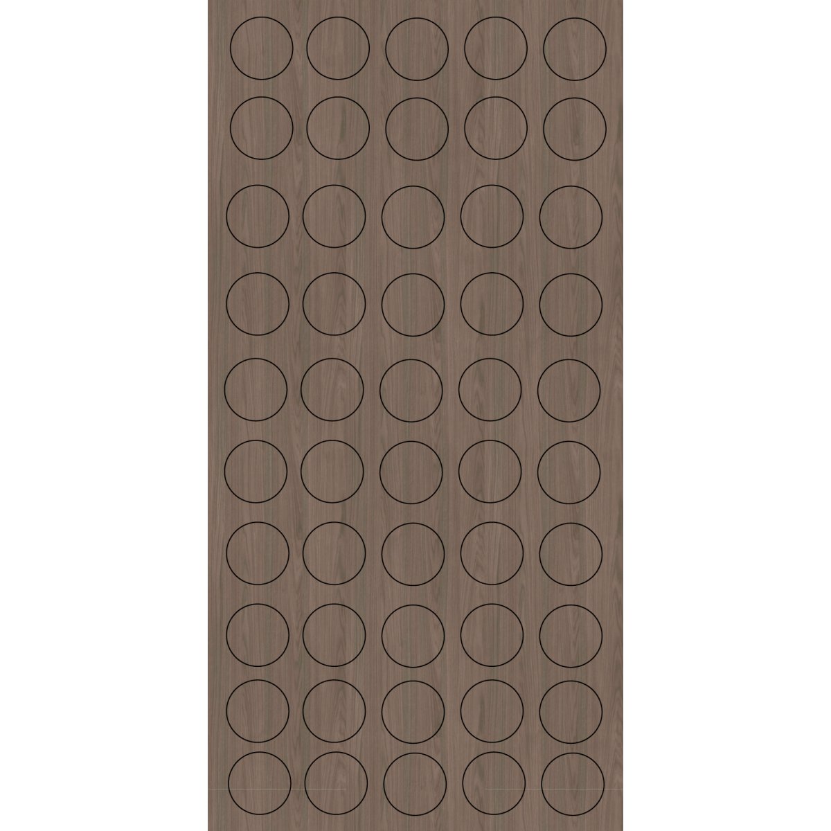 TAPA FURO 12MM NOGAL ARTEZZANO BERNECK