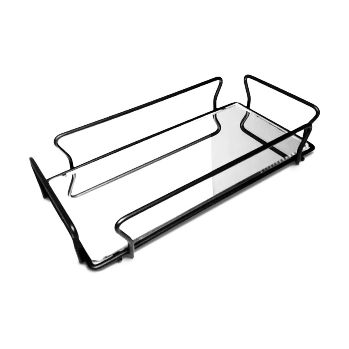 BANDEJA BROMÉLIA PRETO FOSCO G 0446