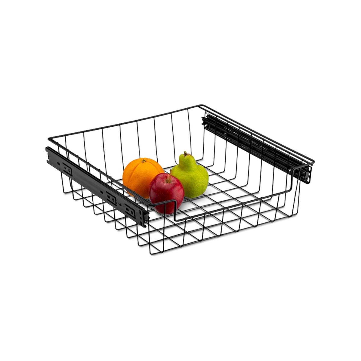 GAVETA / FRUTEIRA DESLIZANTE PRETO FOSCO 470X100X380MM 0866