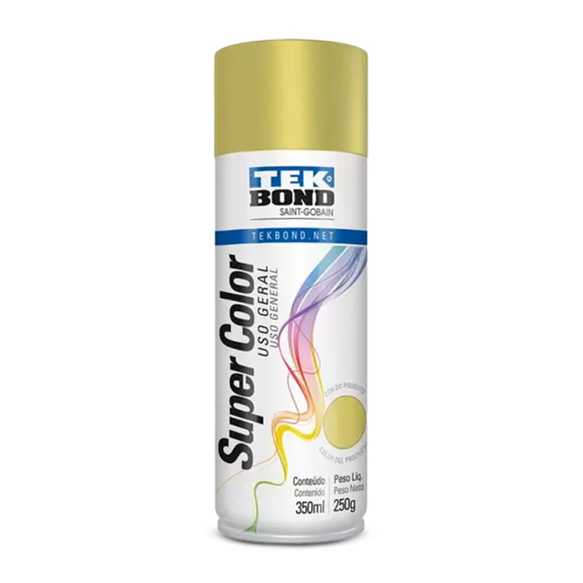 TINTA AEROSOL DOURADO 350ML/250G
