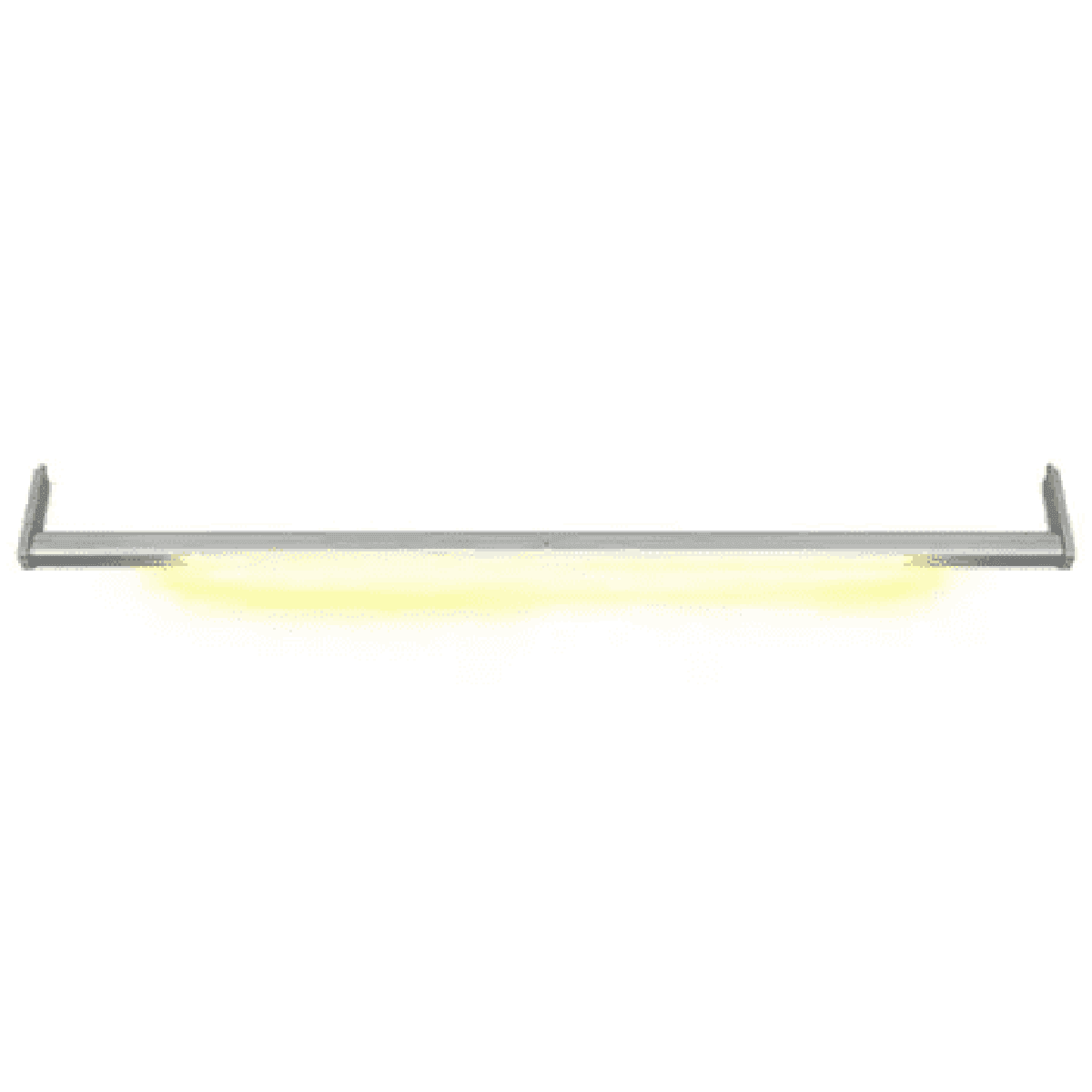 CABIDEIRO LED EDITAVEL 850MM ALUMINIO 3000K QUENTE SENSOR PRESENCA