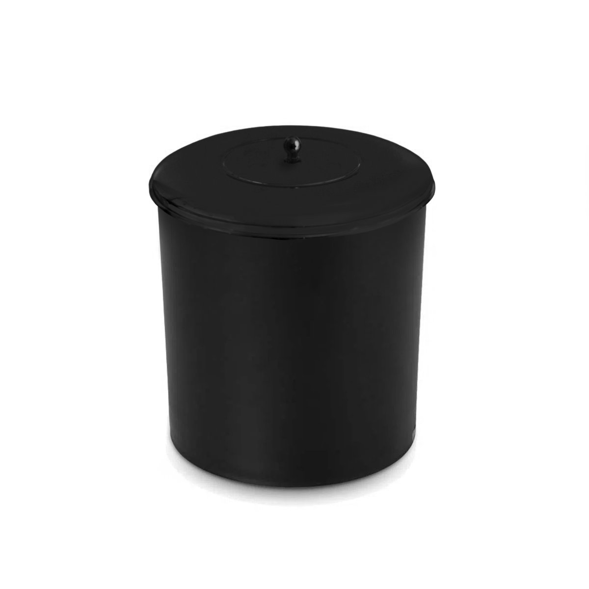LIXEIRA ITALY REDONDA PRETO 41324