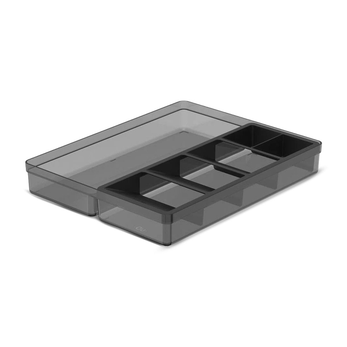 ORGANIZADOR DE TALHERES E UTENSILIOS CLEAR PRETO OGC2000