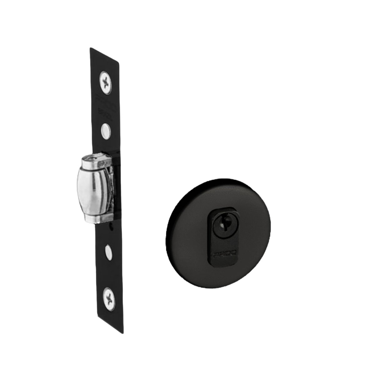 FECHADURA PADO TRAVA PIVOTANTE RR2 PRETO EPT