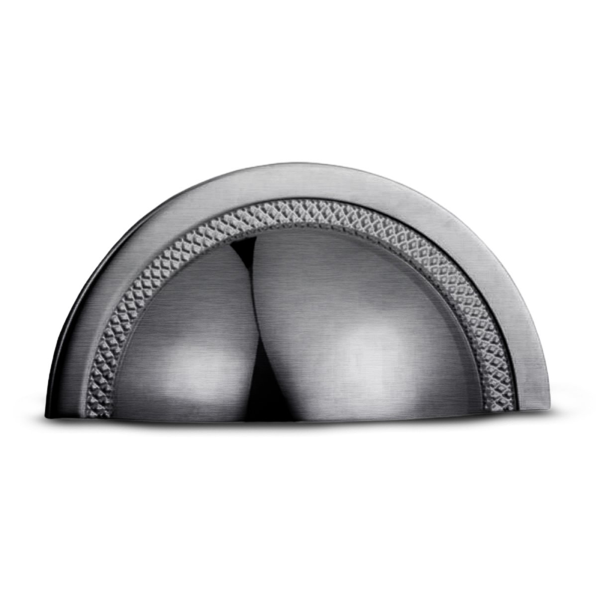 PUXADOR SHELL 48MM ONIX ESCOVADO