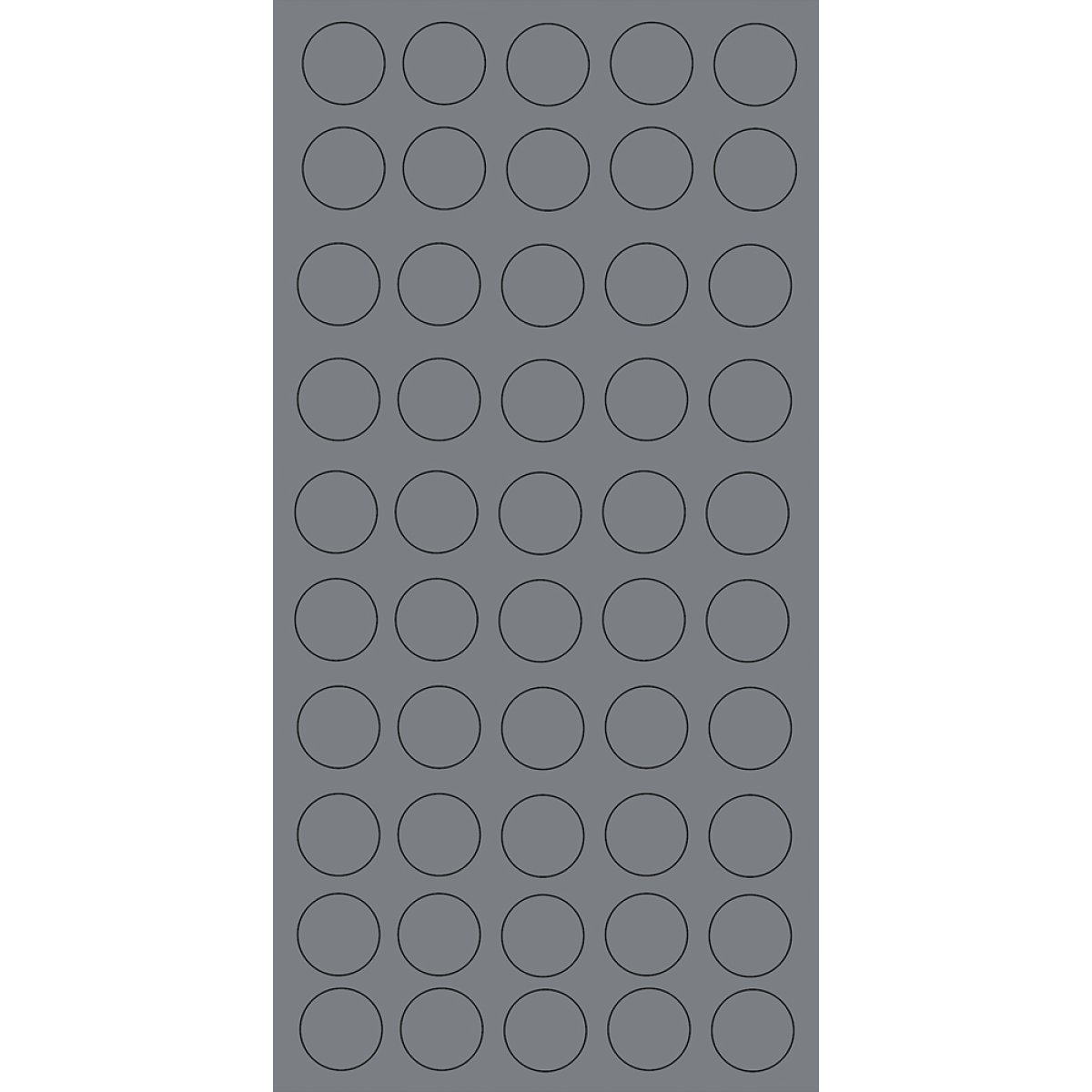 TAPA FURO 12MM CINZA SUPREMO EUCATEX