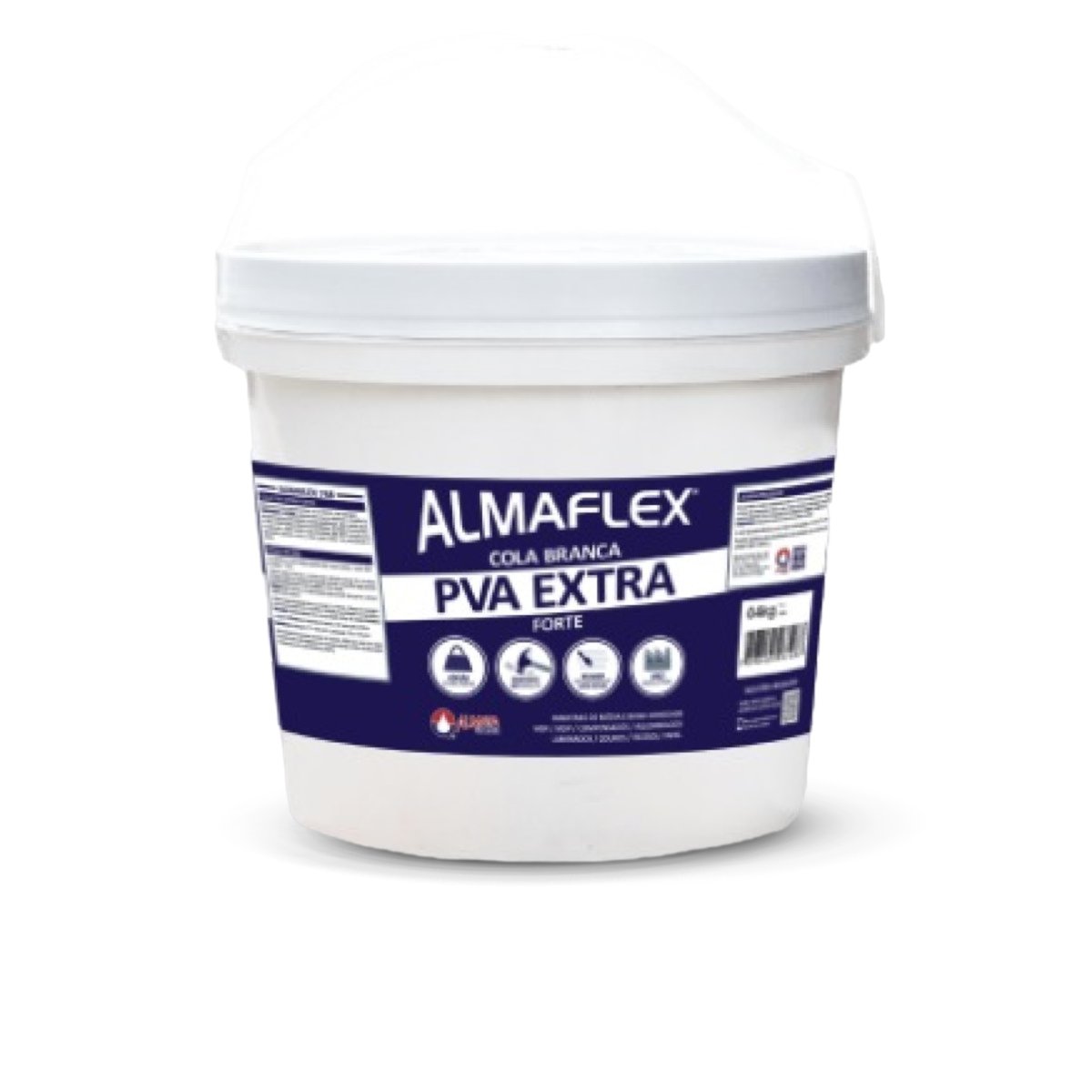 COLA BRANCA EXTRA FORTE 768 ALMAFLEX 4KG