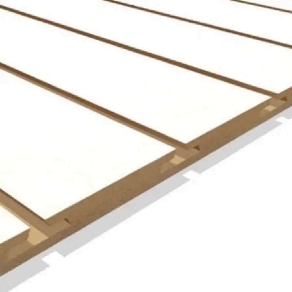 MDF CANALETADO BRANCO 18MM 2F. 2,75X1,85