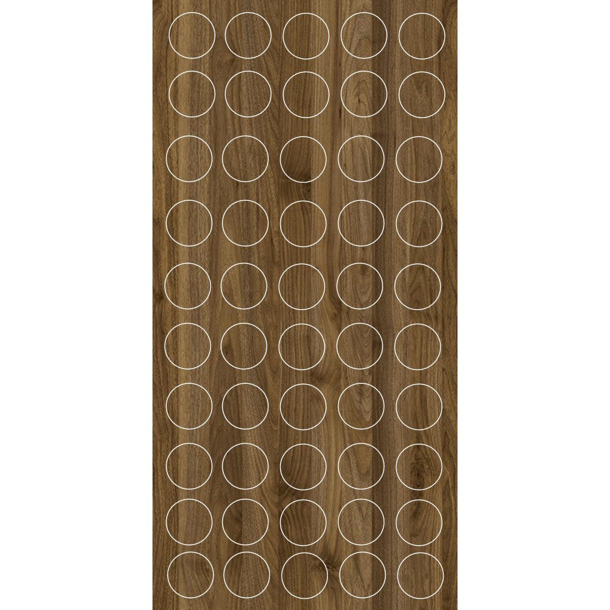 TAPA FURO 12MM NOCE ORO EUCATEX