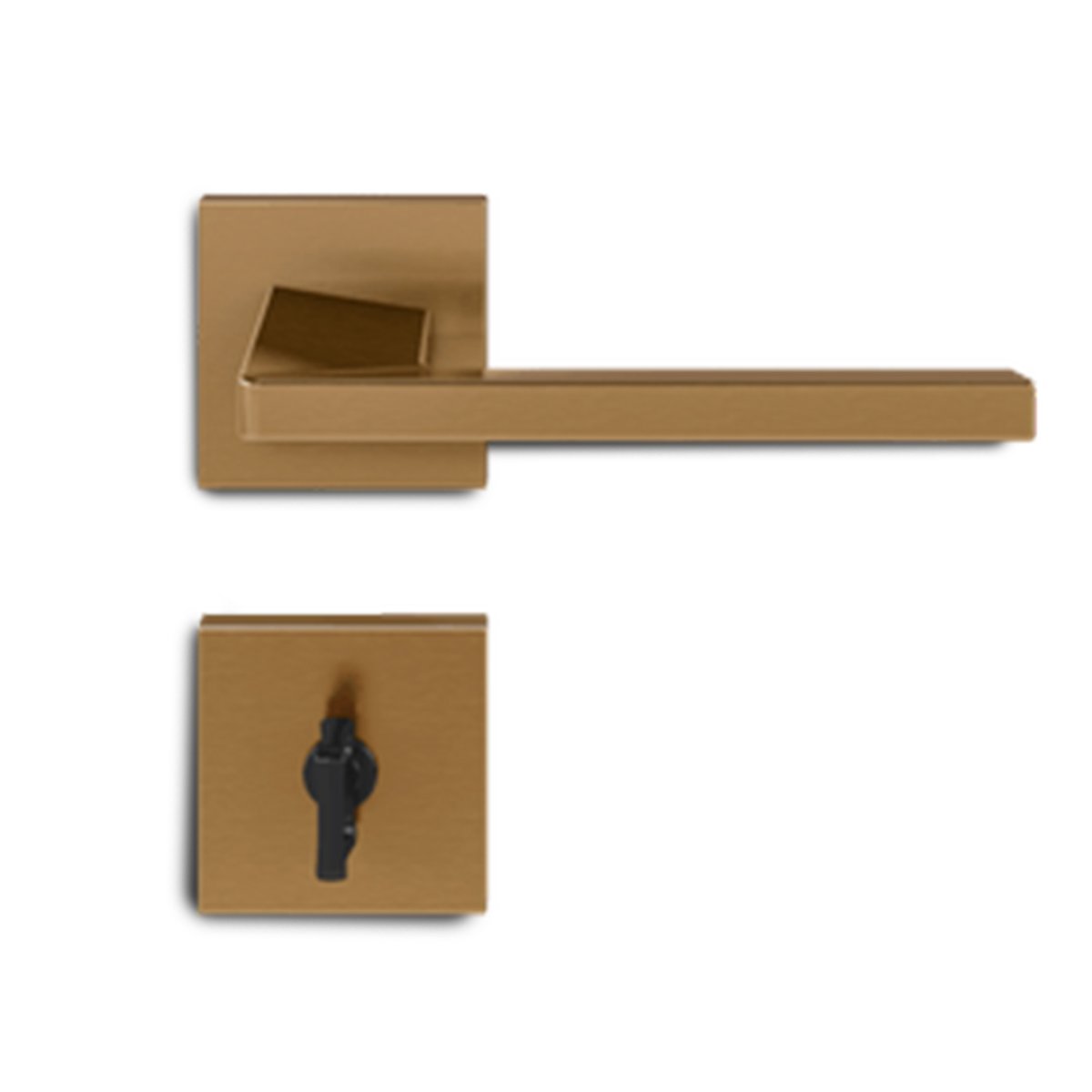 FECHADURA PADO ZM KARLI 745-55WC RED GOLD ESCOVADO