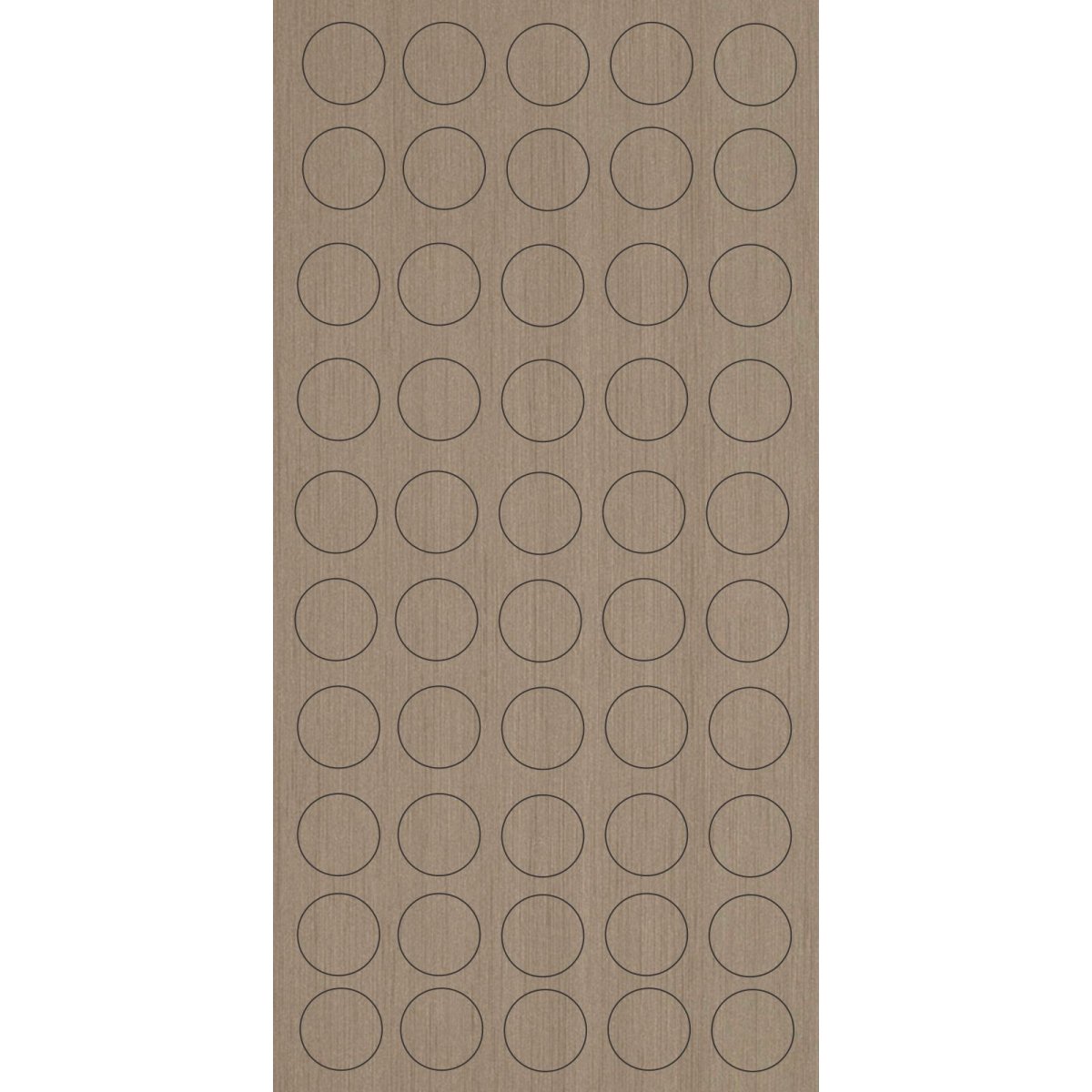 TAPA FURO 12MM GOLD ALUMI BERNECK