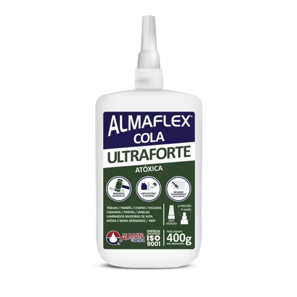 COLA BRANCA ULTRAFORTE 993 ALMAFLEX 400G