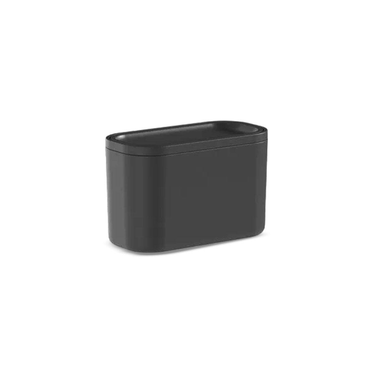 LIXEIRA BOLD DE BANCADA BASCULANTE PRETO LX120PTF