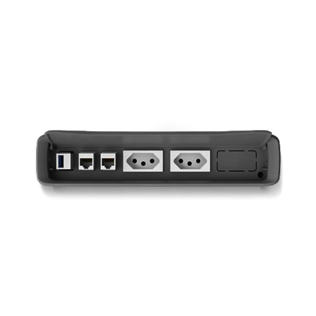 CAIXA MESA NEW SLIM PRETO / 3NBR20A + 3FURACAO KEY + FUNDO