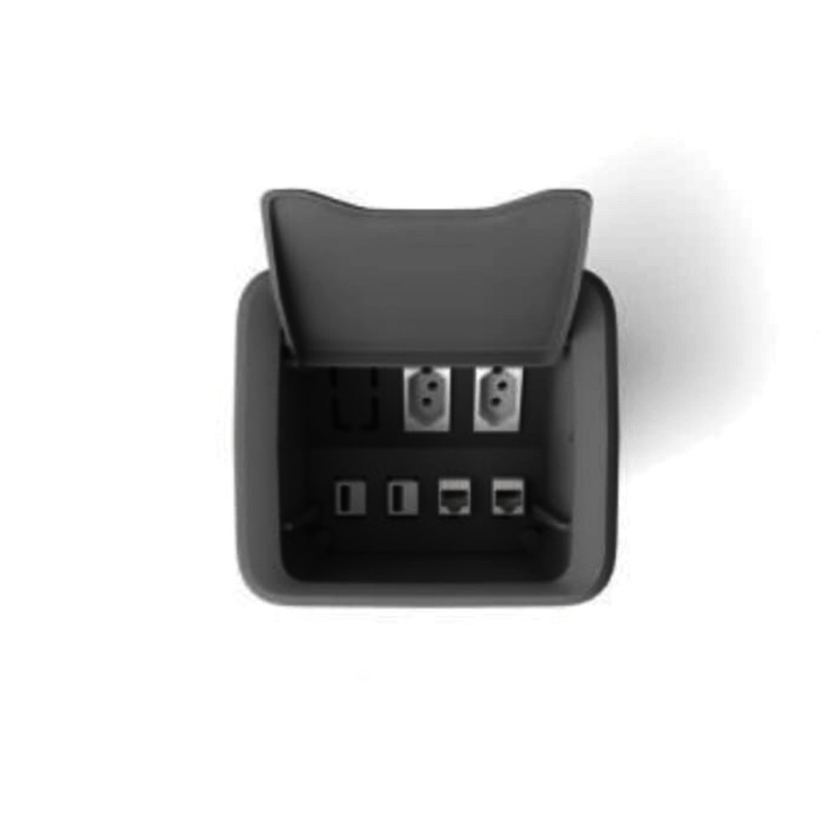 CAIXA MESA NEW3 PRETO / 2NBR20A + 4FURACAO KEY + FUNDO
