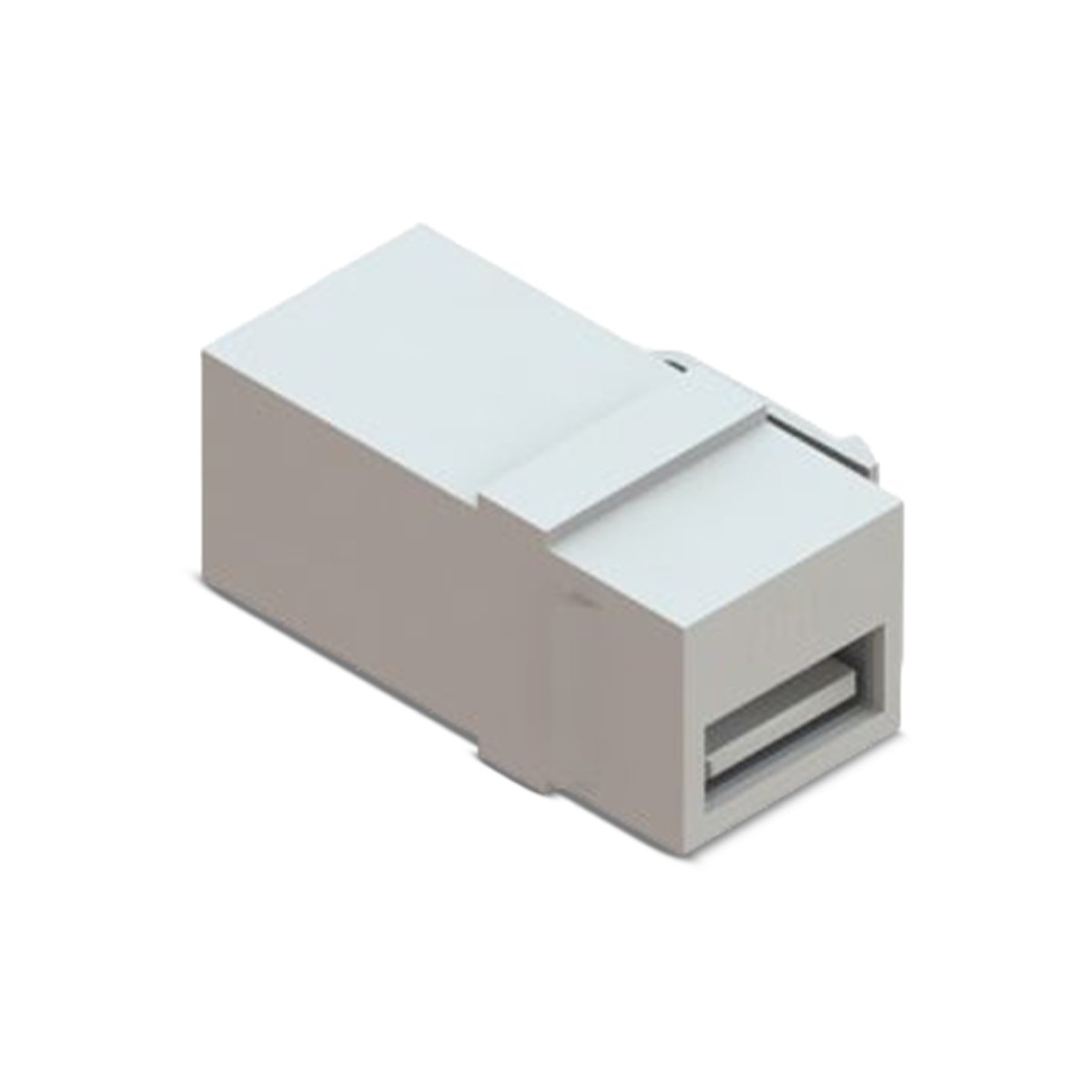 CONECTOR USB 3.0 TIPO A EMENDA P/KEY BRANCO FXF