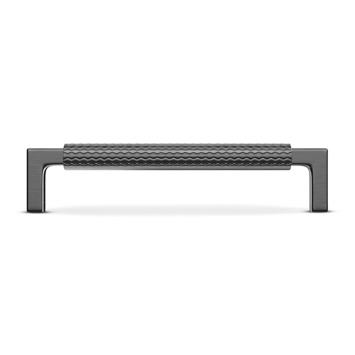 PUXADOR IL1780 ZIGRINATO GRAFITE 160MM