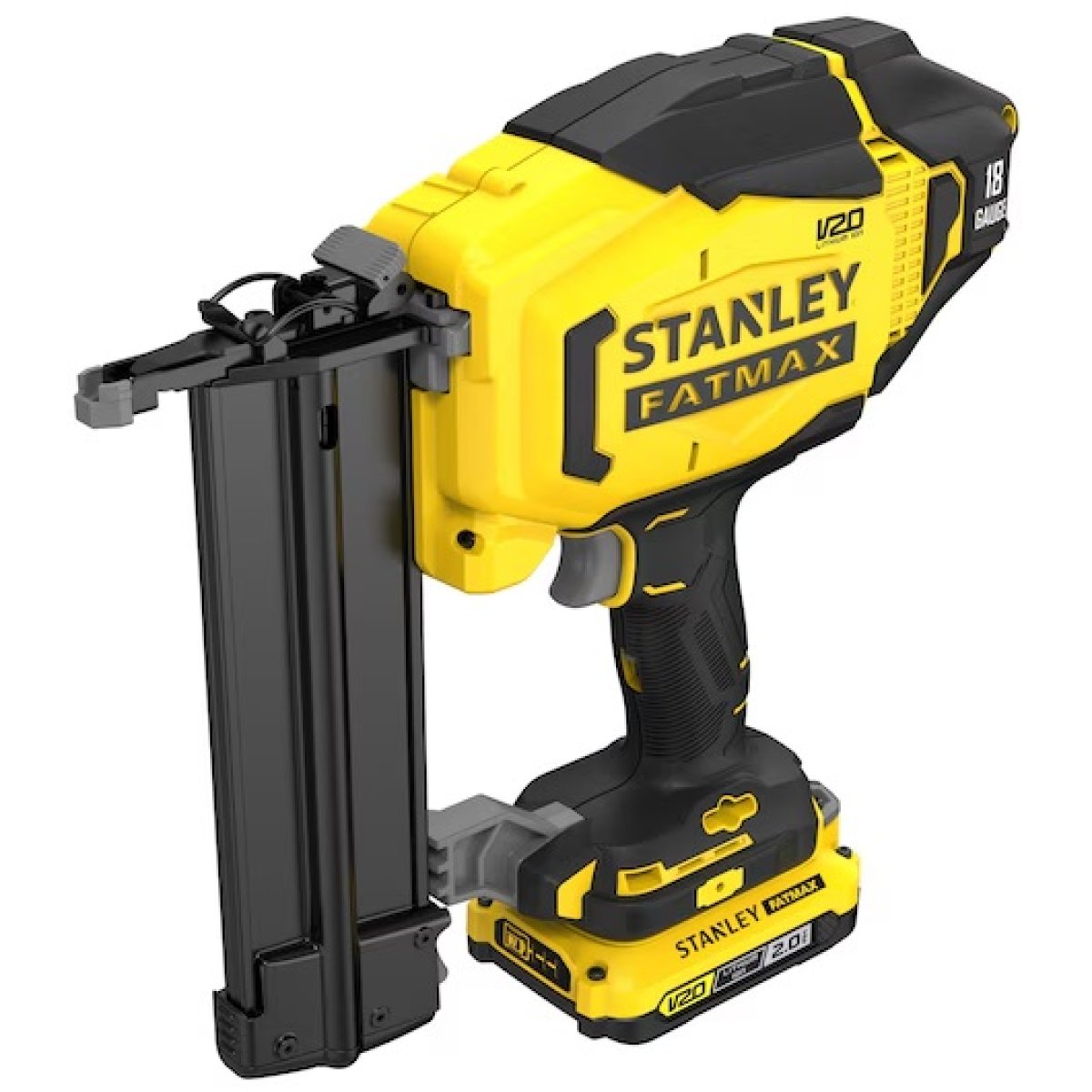 MÁQUINA STANLEY PINADOR 18G 20V MAX SCN618B-B3 S/BATERIA E CARREGADOR