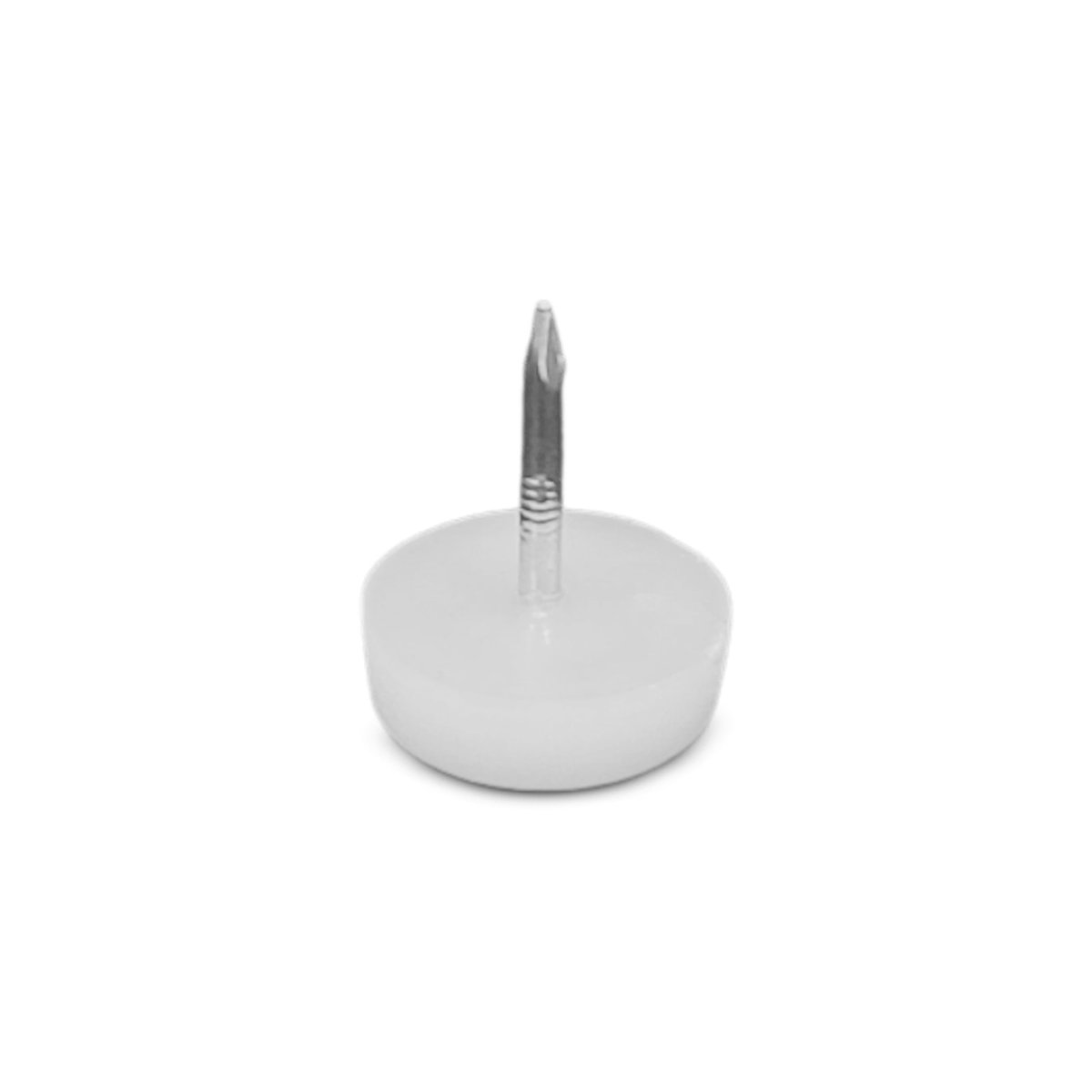 SAPATA C/PREGO MAX89190-18MM BRANCO C/10UN.
