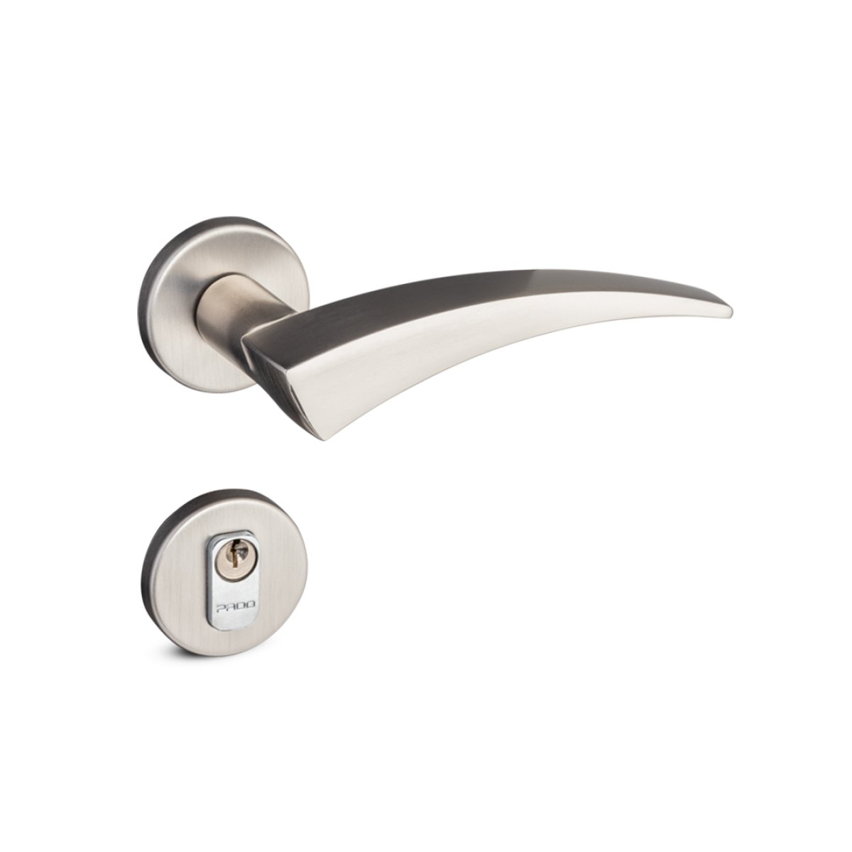 FECHADURA PADO ZM ESPLENDORE RR2 292-55EXT CROMO ESCOVADO