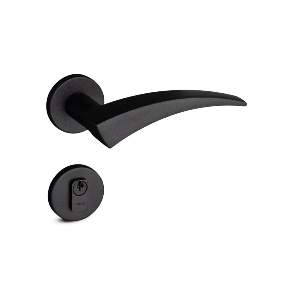 FECHADURA PADO ZM ESPLENDORE RR2 292-55EXT PRETO EPT