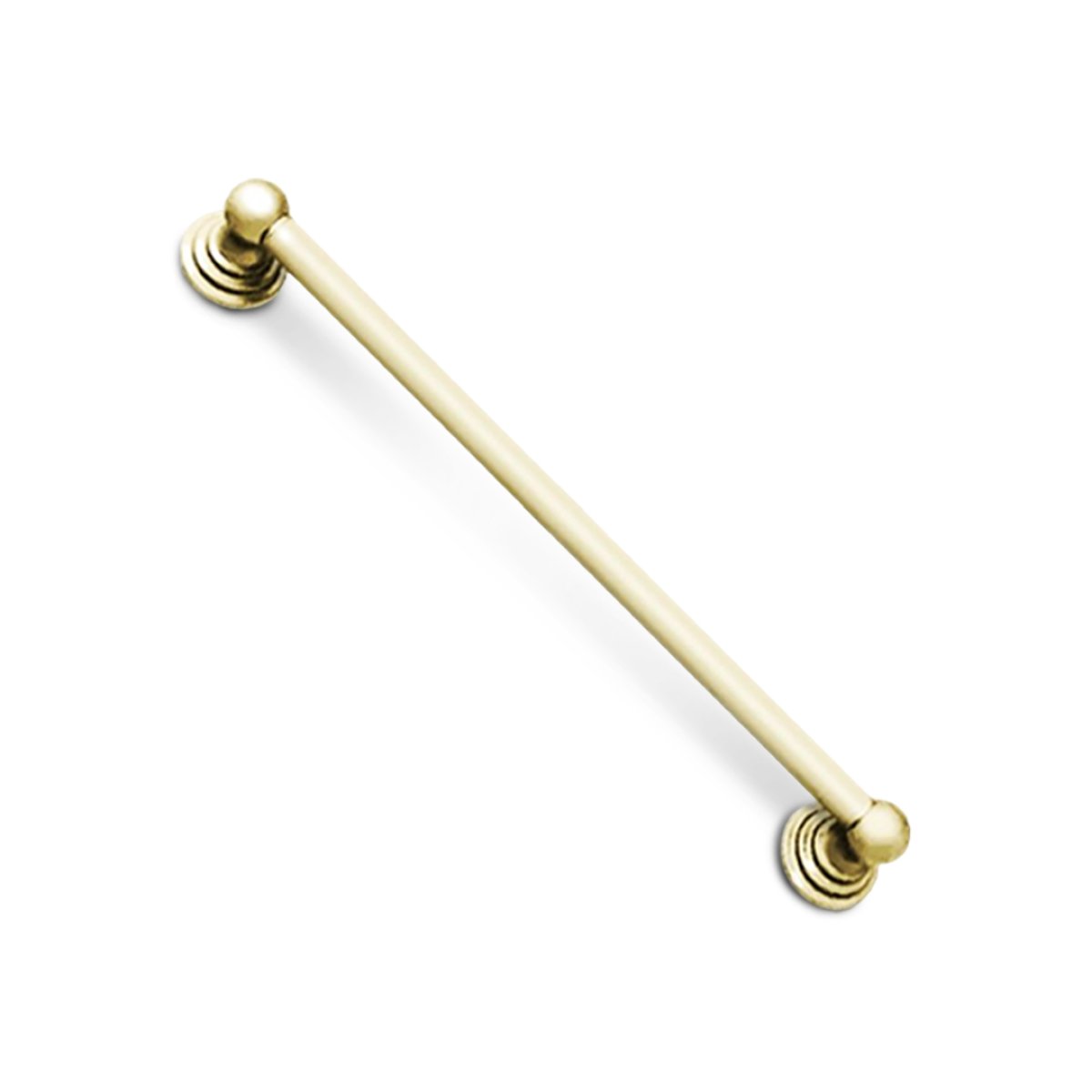 PUXADOR DUPLO DUOMO LISO 500MM OURO OPACO