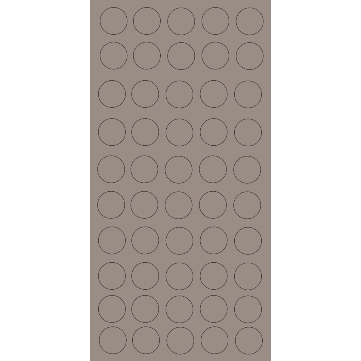 TAPA FURO 12MM CACAU NATURAL LACCA EUCATEX