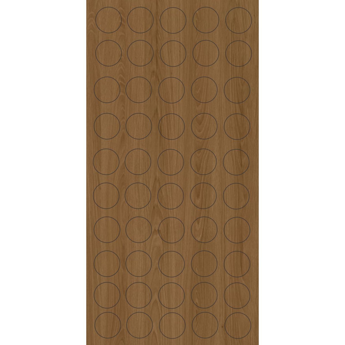 TAPA FURO 12MM NOGUEIRA TERRACOTA EUCATEX