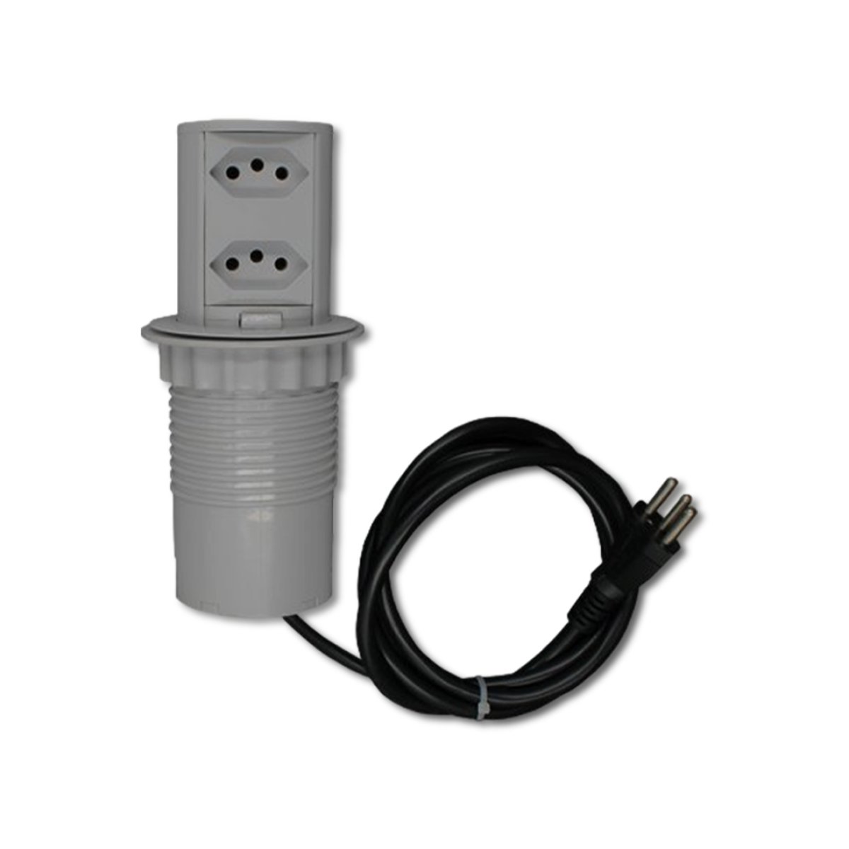TORRE MULTIPLUG POP10 CINZA QM52301.01BL