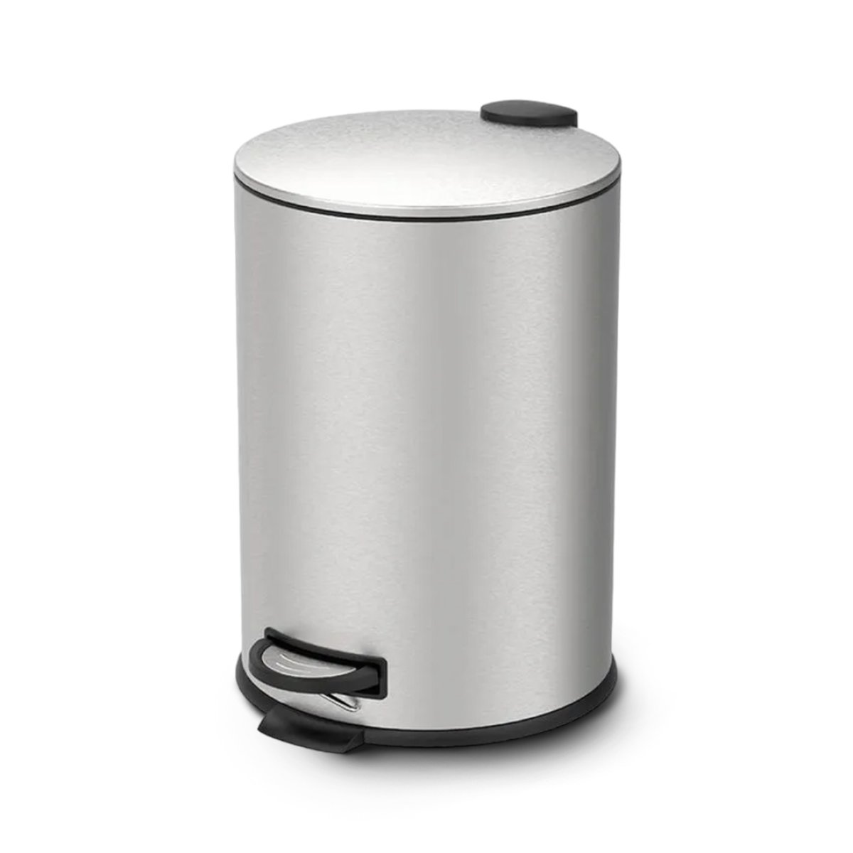 LIXEIRA C/PEDAL SPIN INOX ESCOVADO 20L 3074/103