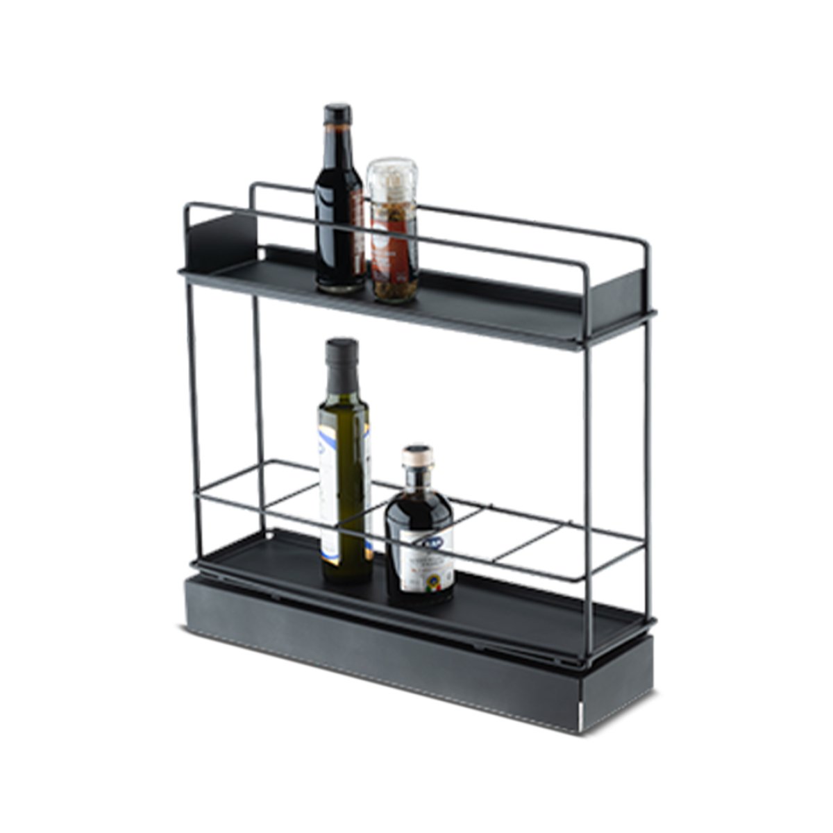 PORTA GARRAFAS/LATAS SLOW MASTER PRETO 0645