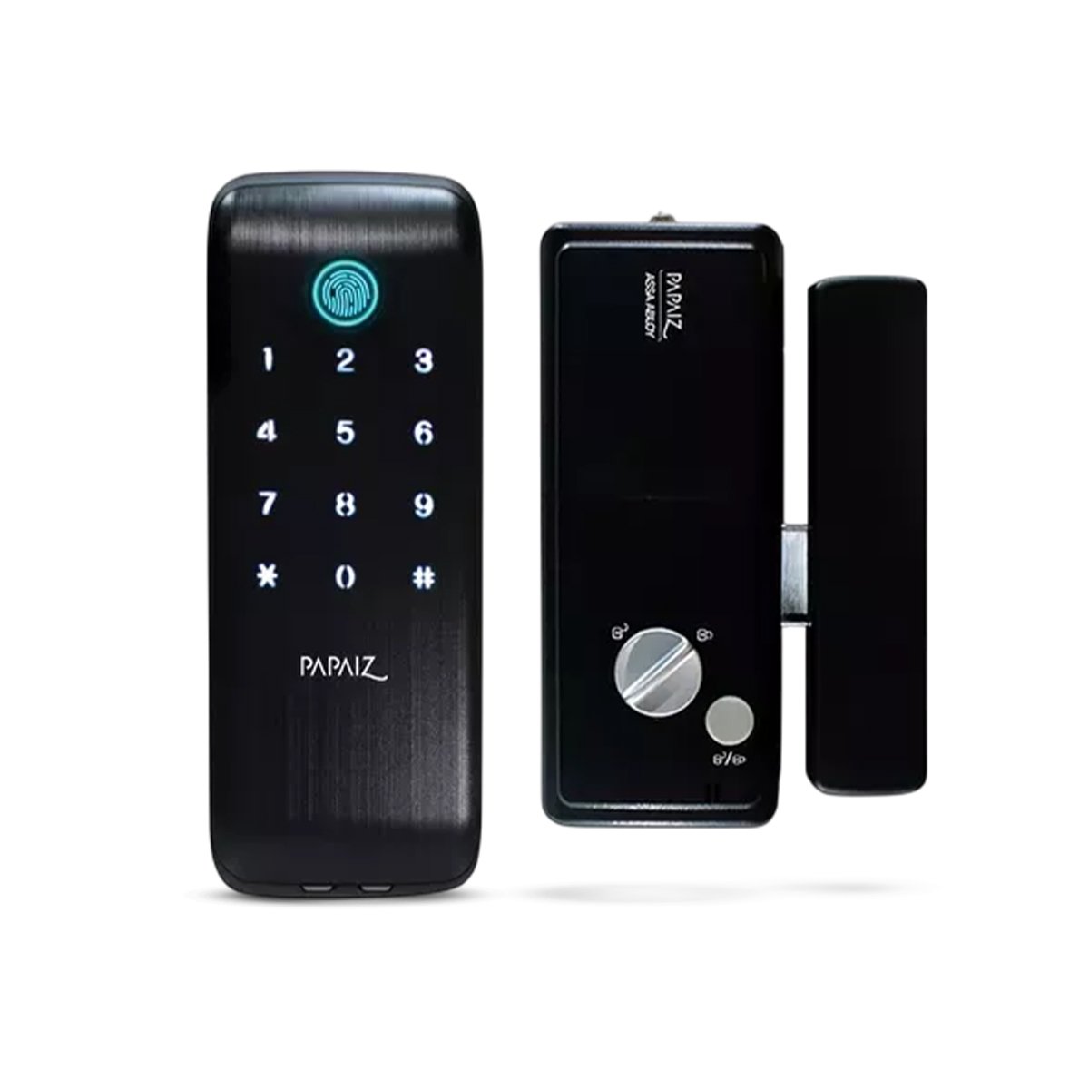 FECHADURA PAPAIZ ELETRÔNICA SL125B PRETO FOSCO
