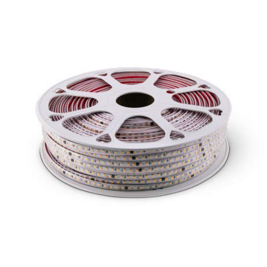 FITA LED TENSAO DE REDE 3000K QUENTE 120LEDS 110V 10W