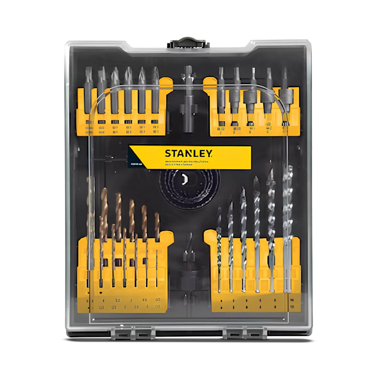 JOGO 54 PCS FURAR/PARAFUSAR STA4107-LAC STANLEY