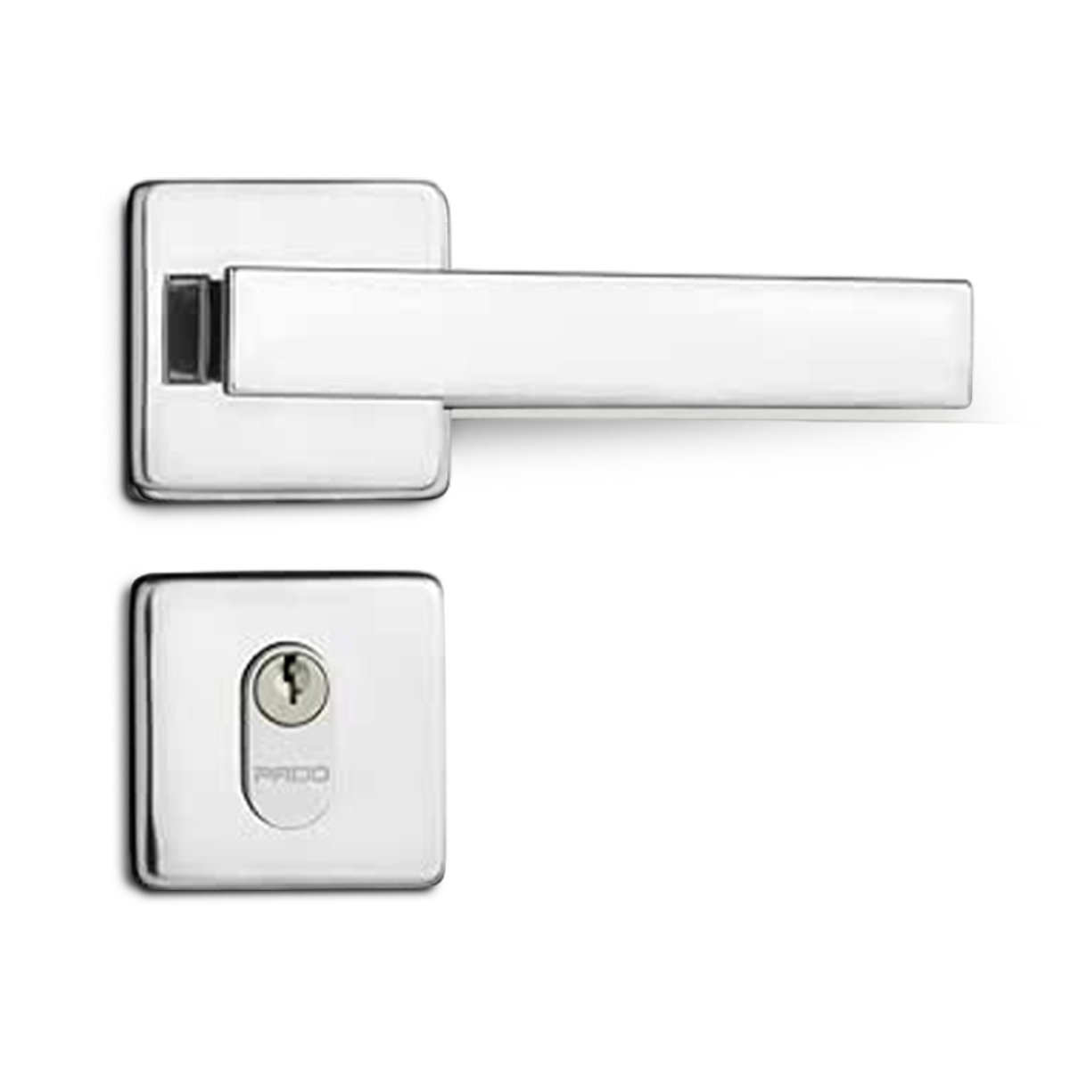 FECHADURA PADO ZM CONCEPT QUADRADO 419-EXT CROMADO