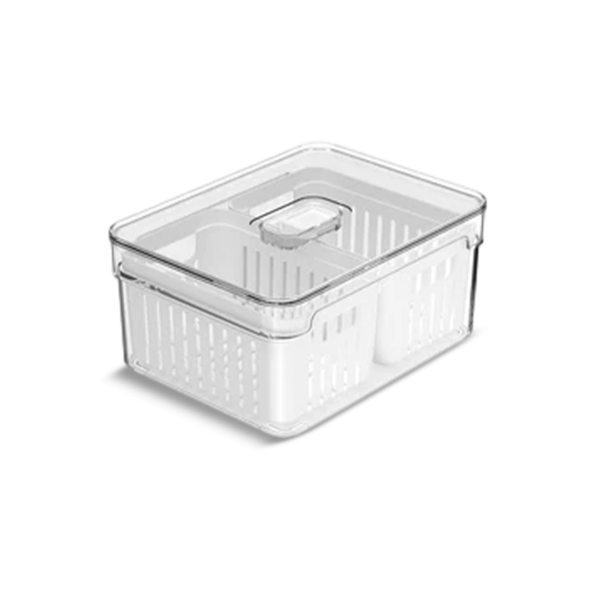 ORGANIZADOR CLEAR FRESH 2,2LT C/ 2 CESTOS