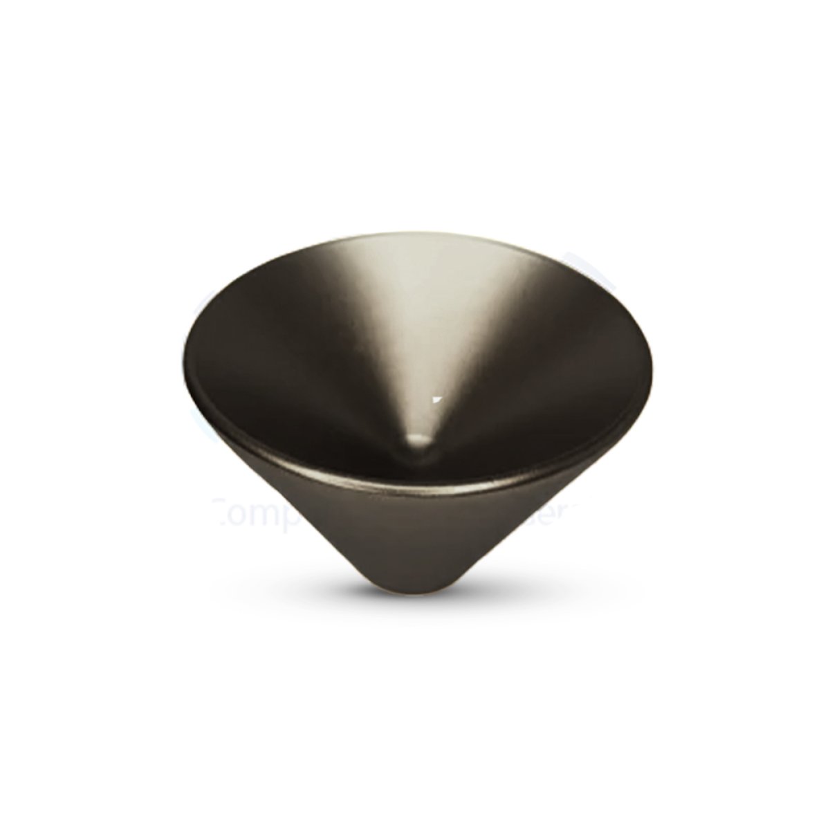 PUXADOR CONIC TITÂNIO ACETINADO 43MM