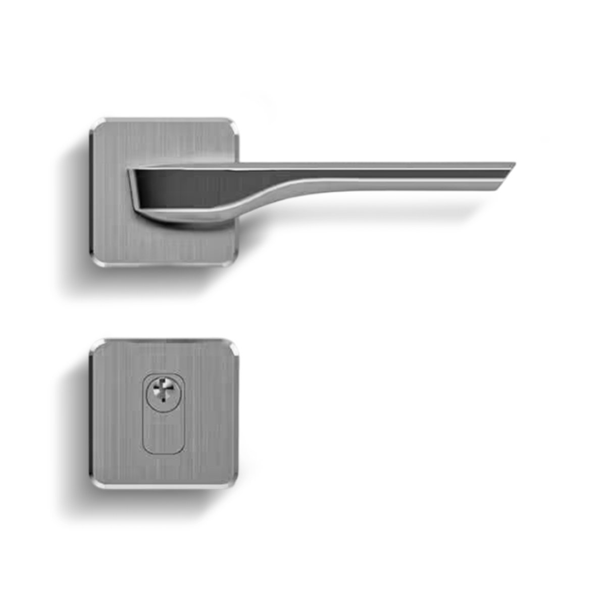 FECHADURA PADO ZM SUPREMA 005-55EXT ESCOVADO