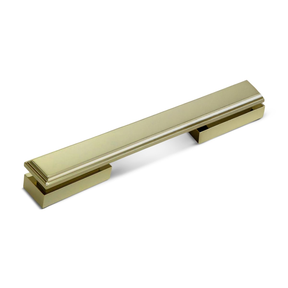 PUXADOR DUPLO CRETA BRONZE 300MM