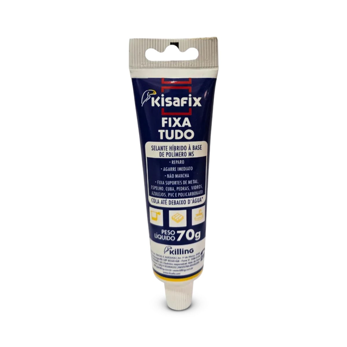 SELANTE HIBRIDO FIXA TUDO 70G