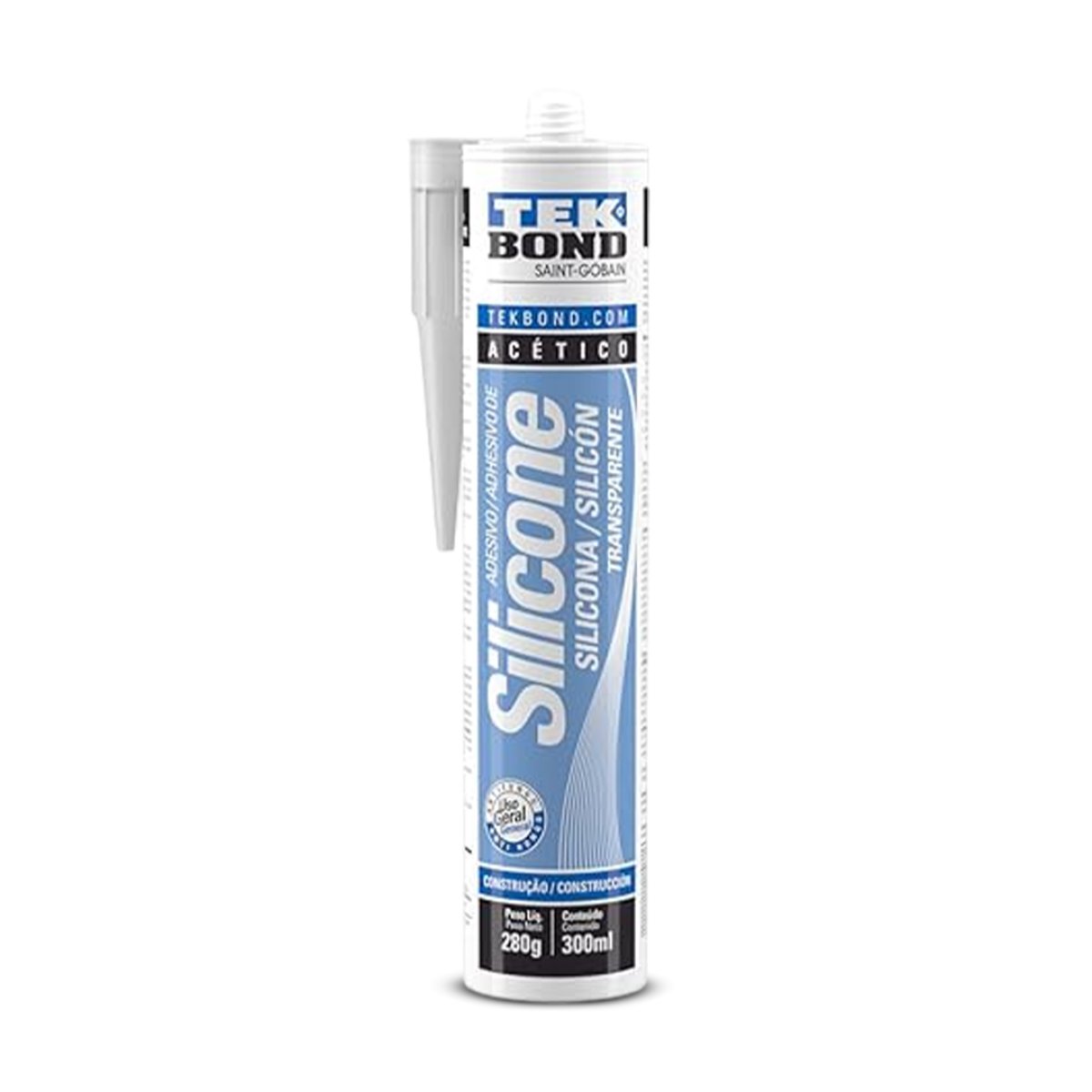SILICONE TEKBOND PU40FIX BRANCO 387G/280ML