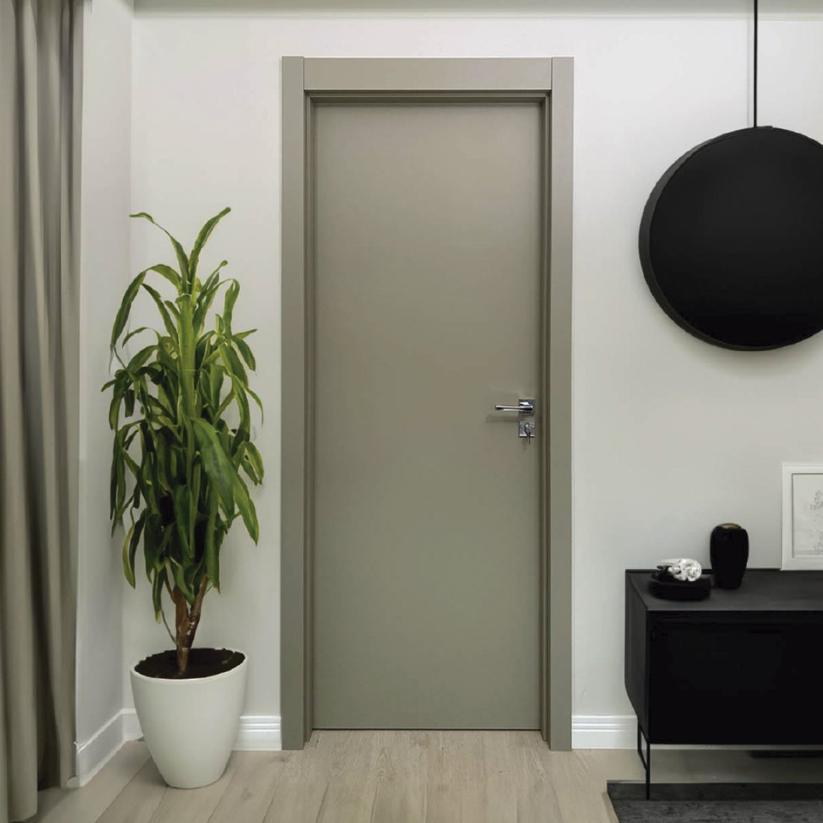 KIT PORTA CONCREM 210X60X3,5CM LACCA TOUCH FENDI INNOVAZZIONE (BAT12CM X AL7) PROTECT +