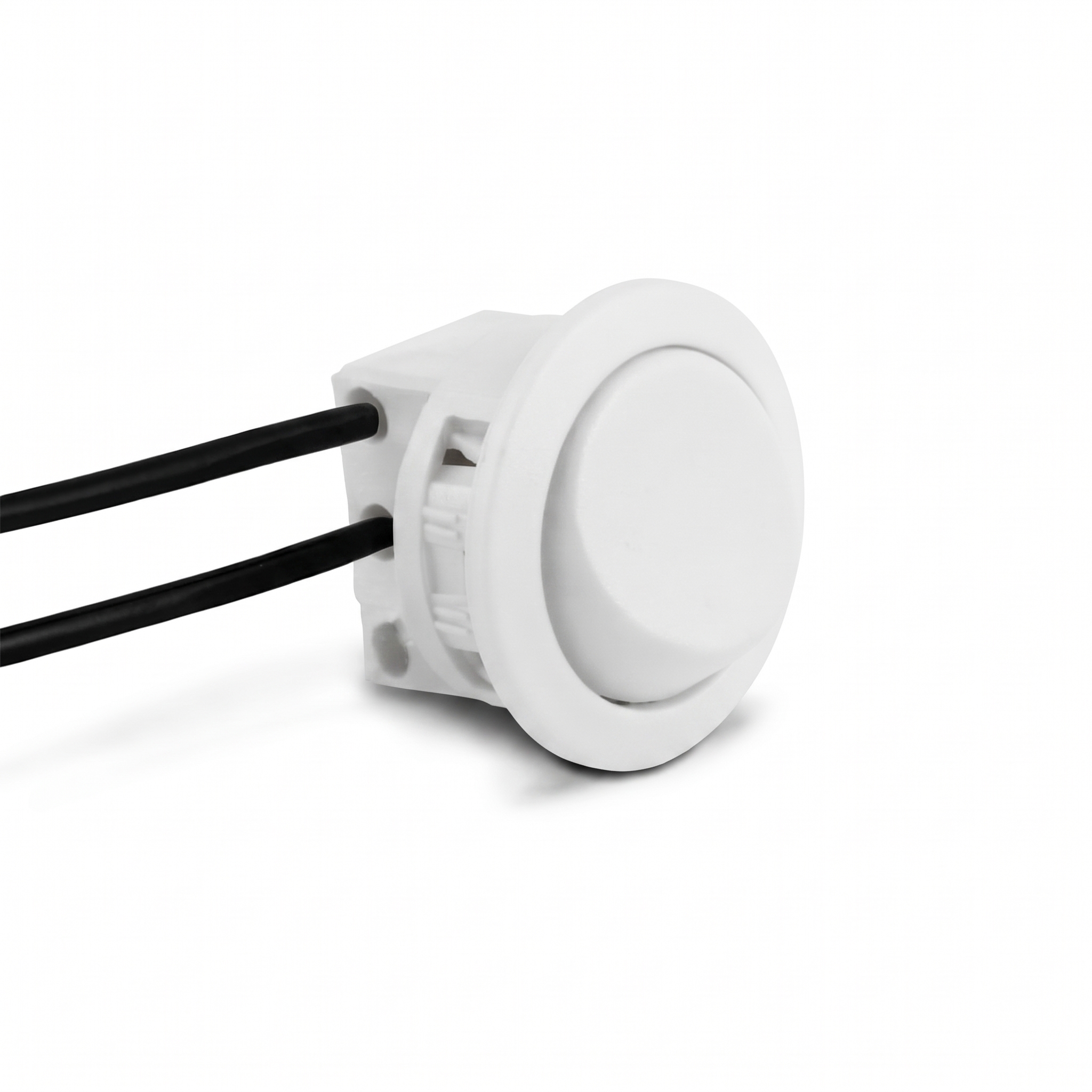BOTAO INTERRUPTOR BRANCO SIMPLES FIO LATERAL P/LUMINARIA LED